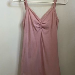 Pink Lace Cami
